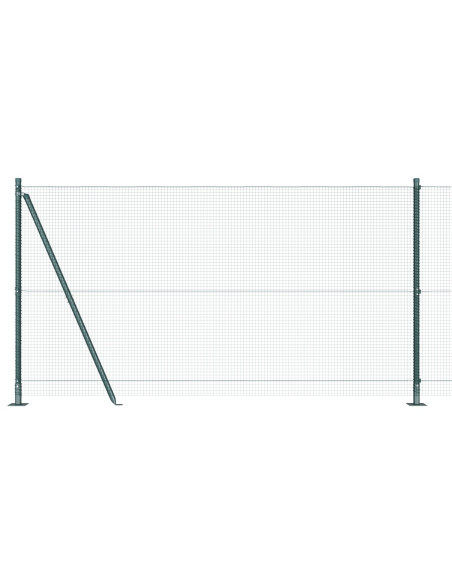 Palo della recinzione Verde 10 x 1,2 m (16 x 16 mm rete)