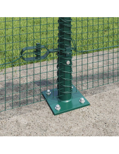 Palo della recinzione Verde 100 x 0,5 m (reticolo 16 x 16 mm) 2