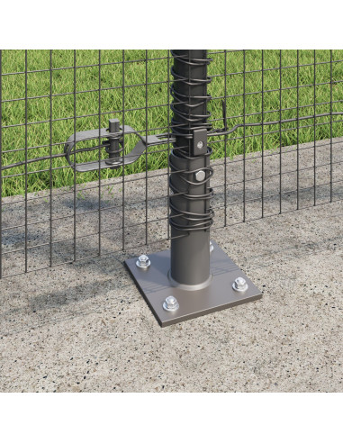 Palo della recinzione Grigio