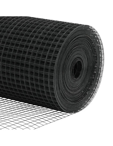 Palo della recinzione Grigio 100 x 0,5 m (rete 12 x 12 mm)