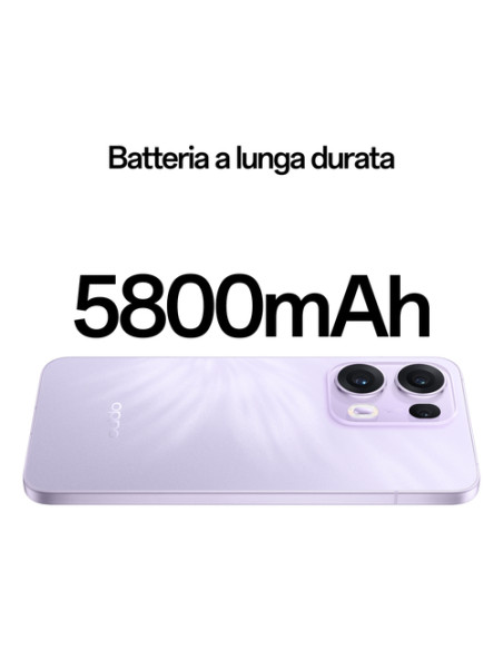OPPO Reno13 Pro 5G AI Smartphone, Tripla fotocamera 50+50+8MP, Selfie 50MP, Display 6.83” 120HZ AMOLED FHD+, 5800mAh, RAM 12GB