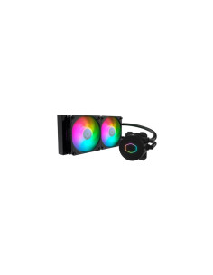 COOLER MASTER DISSIPATORE A LIQUIDO MASTERLIQUID 240 CORE II SKT UNIVERSALE 2X120MM ARGB FANS BIANCO