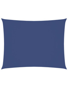 Parasole a Vela Oxford Rettangolare 3x6 m Blu