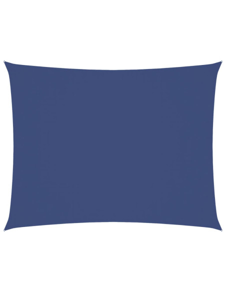 Parasole a Vela Oxford Rettangolare 3x6 m Blu