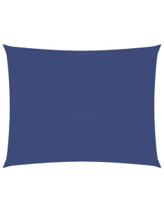 Parasole a Vela Oxford Rettangolare 6x8 m Blu
