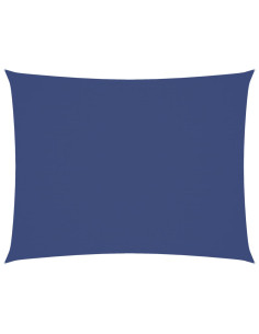 Parasole a Vela Oxford Rettangolare 5x6 m Blu