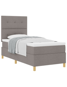 Letto a molle con materasso Talpa 90 x 190 cm Tessuto