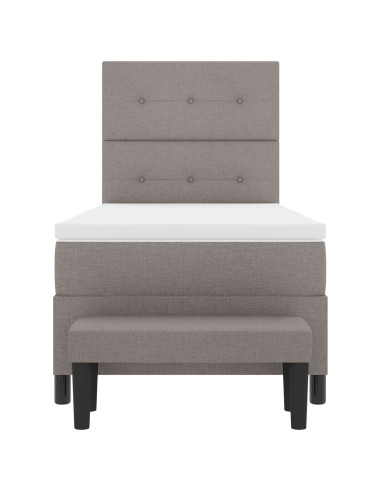 Letto a molle con materasso Talpa 90 x 190 cm Tessuto