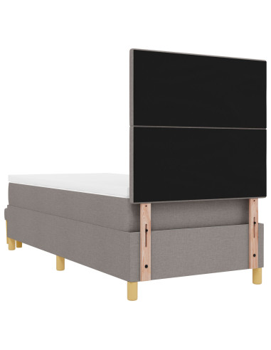 Letto a molle con materasso Talpa 90 x 190 cm Tessuto