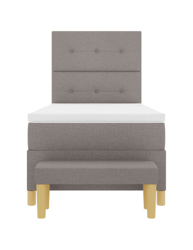 Letto a molle con materasso Talpa 90 x 190 cm Tessuto