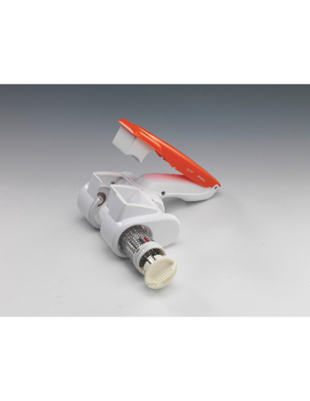 Ariete 440 Gratì - Grattugia elettrica senza filo - batteria ricaricabile - rullo in Acciaio Inox - Arancione