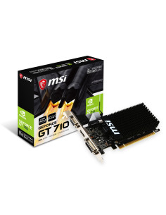 MSI GT 710 2GD3H LP scheda video NVIDIA GeForce GT 710 2 GB GDDR3 2