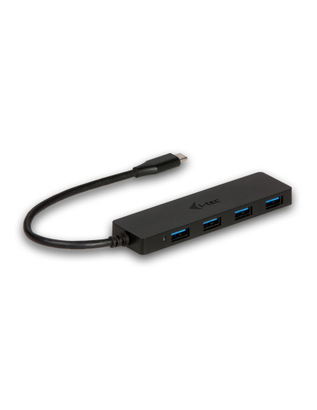 i-tec Advance C31HUB404 hub di interfaccia USB 3.2 Gen 2 (3.1 Gen 2) Type-C 5000 Mbit/s Nero