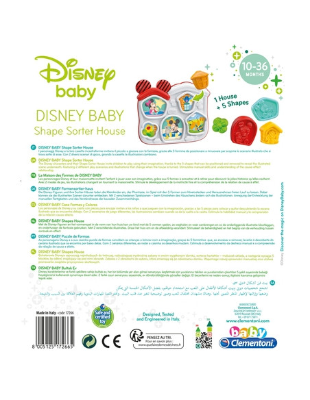 Clementoni Disney Baby Basic Puzzle
