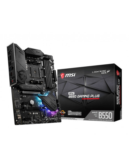 MSI MPG B550 Gaming Plus AMD B550 Socket AM4 ATX