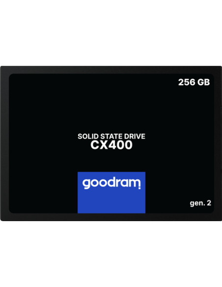 Goodram CX400 gen.2 256 GB 2.5" Serial ATA III 3D TLC NAND