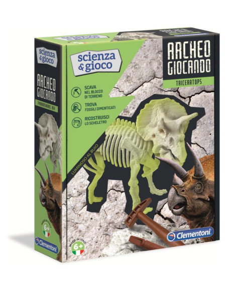Clementoni Science & Play Archeogiocando Triceratopo