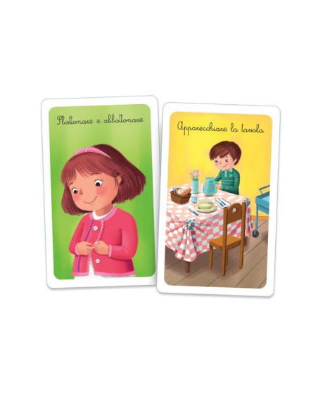 Clementoni MONTESSORI CARTE - AIUTAMI A FARE DA SOLO