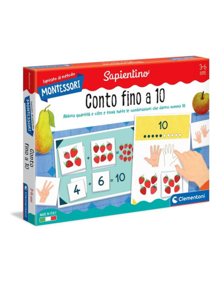 Clementoni Montessori - Conto fino a 10