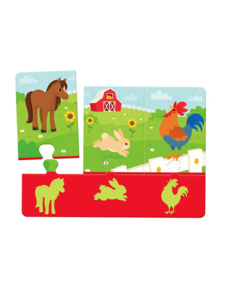 Clementoni Sapientino Montessori Animali e Sagome