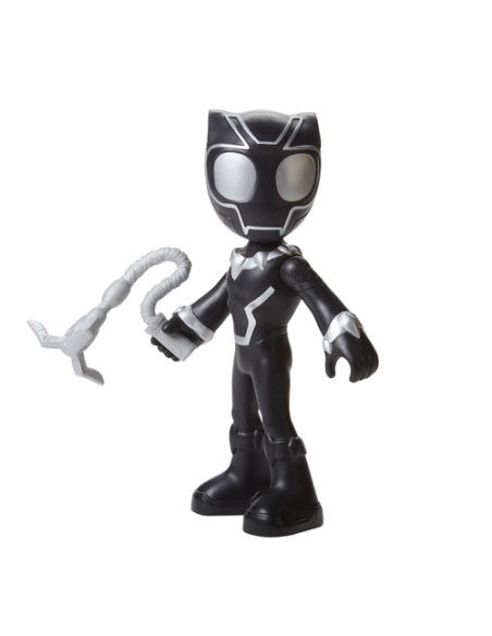 Marvel Spidey e I Suoi Fantastici Amici, mega Black Panther, giocattoli di supereroi per età prescolare
