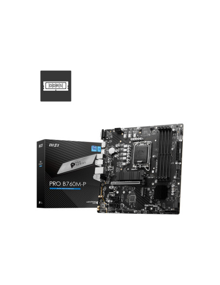 MSI PRO B760M-P scheda madre Intel B760 LGA 1700 micro ATX