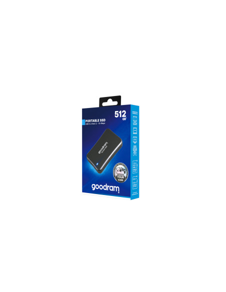 Goodram SSDPR-HL200-512 unità esterna a stato solido 512 GB USB tipo-C 3.2 Gen 2 (3.1 Gen 2) Grigio
