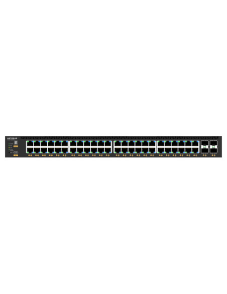NETGEAR M4350-48G4XF Gestito L3 Gigabit Ethernet (10/100/1000) Supporto Power over Ethernet (PoE) 1U Nero