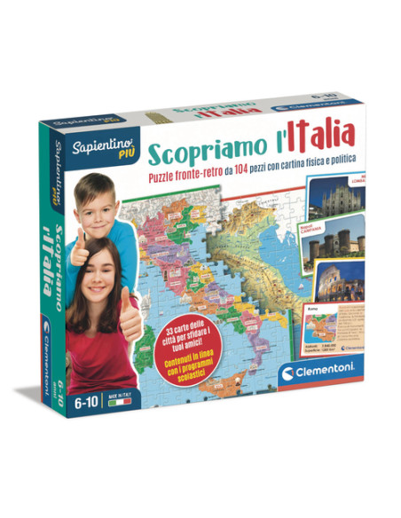Clementoni Sapientino Più Scopriamo l'Italia