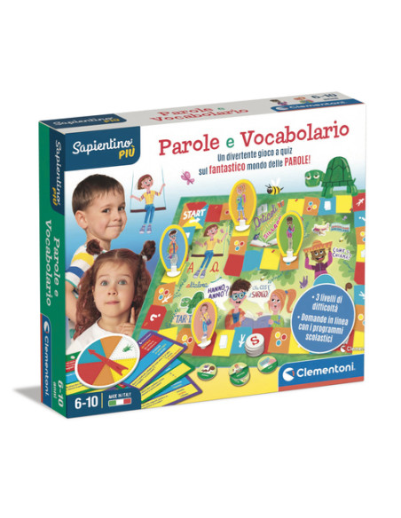 Clementoni Sapientino Più Parole e Vocabolario