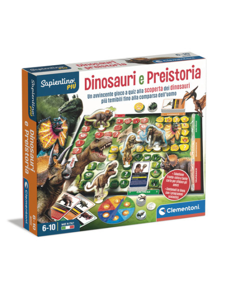 Clementoni Sapientino Più Dinosauri e Preistoria