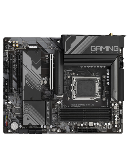 GIGABYTE B650 GAMING X AX V2 Scheda madre - AMD Ryzen serie 9000, VRM a 8+2+2 fasi, fino a 8000 MHz DDR5 (OC), 1xPCIe 5.0 + 2xPC