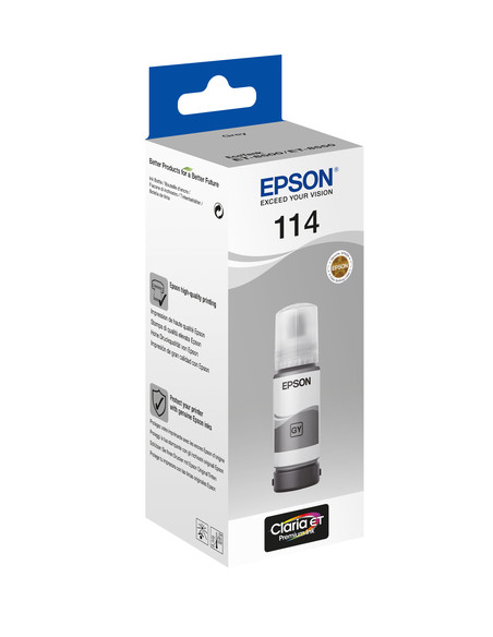 Epson 114 EcoTank Grey ink bottle
