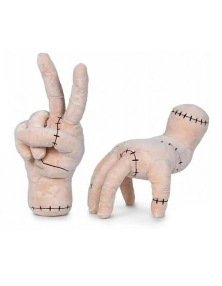 WEDNESDAY - MANO  PELUCHE 42 CM.