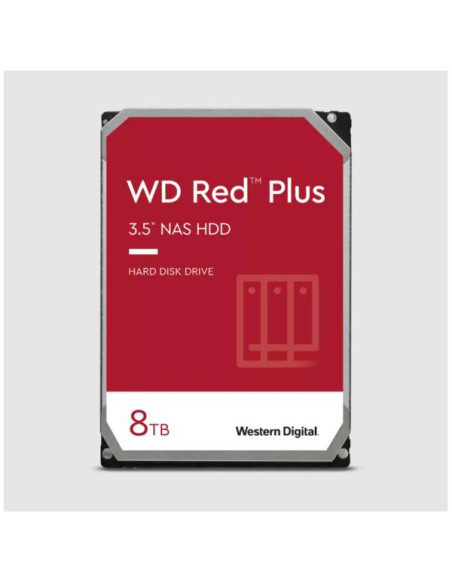 WD RED PLUS 3 5P 128MB 8TB (DK)