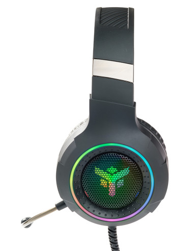 itek H430 Auricolare Cablato A Padiglione Gaming Nero