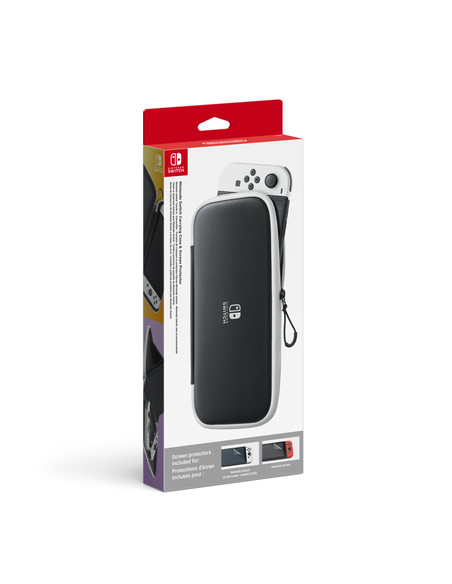 Nintendo Custodia e Pellicola Protettiva per Switch Modello OLED