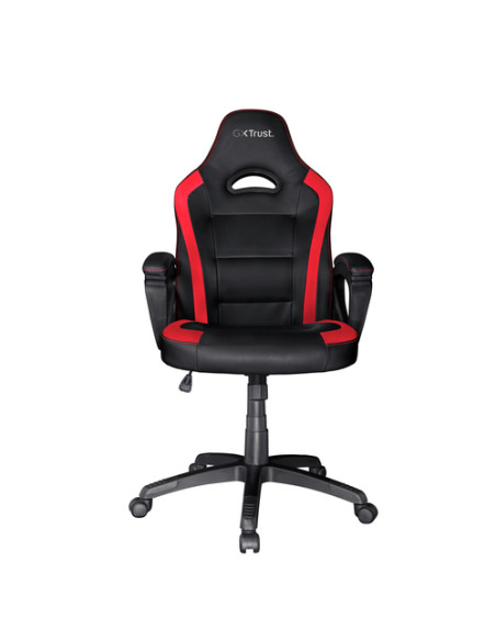 Trust GXT 701 Ryon Sedia per gaming universale Seduta imbottita Nero, Rosso