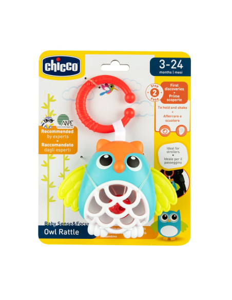 Chicco Owl Rattle sonaglio