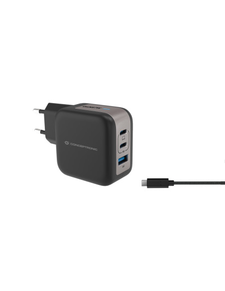 Conceptronic ALTHEA17B Caricabatterie per dispositivi mobili Universale Nero AC Ricarica rapida Interno