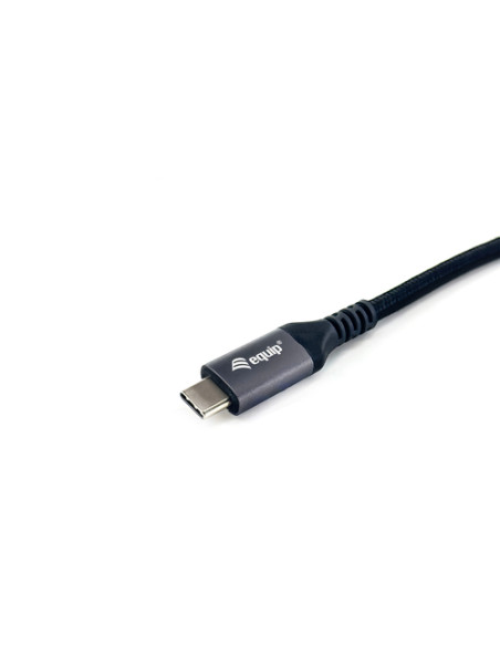 Equip 128383 Cavo USB 4 Gen 3 da C a C, M/M, 2,0 m, PD3.1 240W, 8K/60Hz, 40Gbps, nero