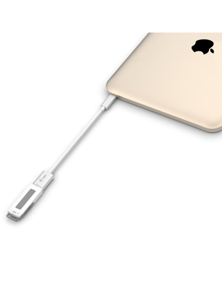 i-tec C31ADA cavo USB USB 3.2 Gen 2 (3.1 Gen 2) 0,2 m USB C USB A Bianco