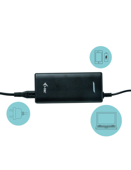 i-tec CHARGER-C112W Caricabatterie per dispositivi mobili Universale Nero AC Interno