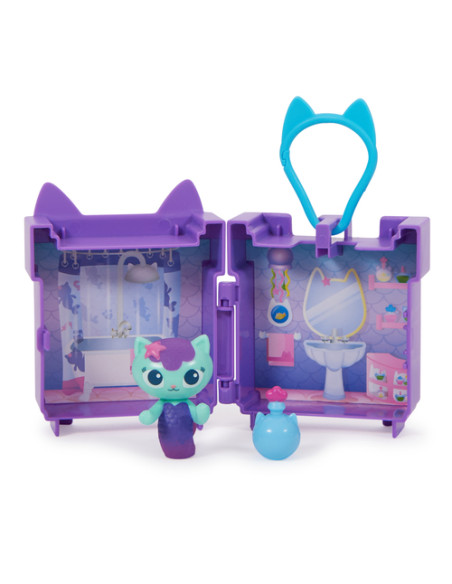 Gabby's Dollhouse , set di gioco agganciabile con Siregatta e accessori per la casa delle bambole, giocattoli per bambini dai 3 