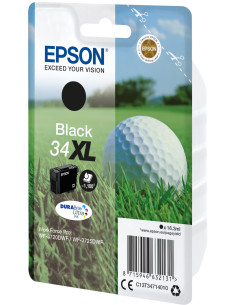 Epson Golf ball Singlepack Black 34XL DURABrite Ultra Ink 2