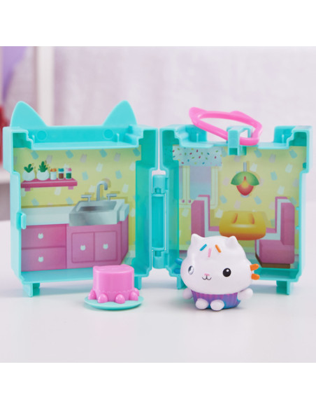 Gabby's Dollhouse , set di gioco agganciabile con Siregatta e accessori per la casa delle bambole, giocattoli per bambini dai 3 
