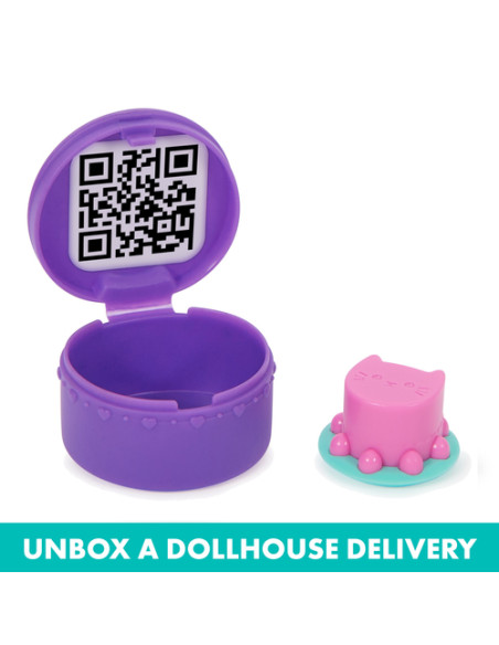 Gabby's Dollhouse , set di gioco agganciabile con Siregatta e accessori per la casa delle bambole, giocattoli per bambini dai 3 