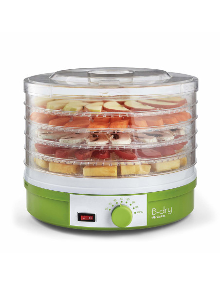Ariete 616 B-Dry Essiccatore - Disidratatore Alimentare - Frutta, Verdura, Carne Disidratata - Temperatura 35°C/70°C - 245 Wat