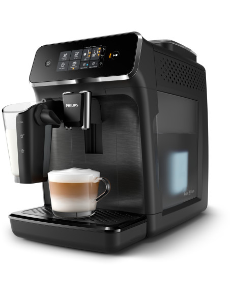 Philips 2200 series LatteGo EP2230/10 Macchina da caffè automatica, 4 bevande, cappuccinatore, 1.8 L, macine in ceramica