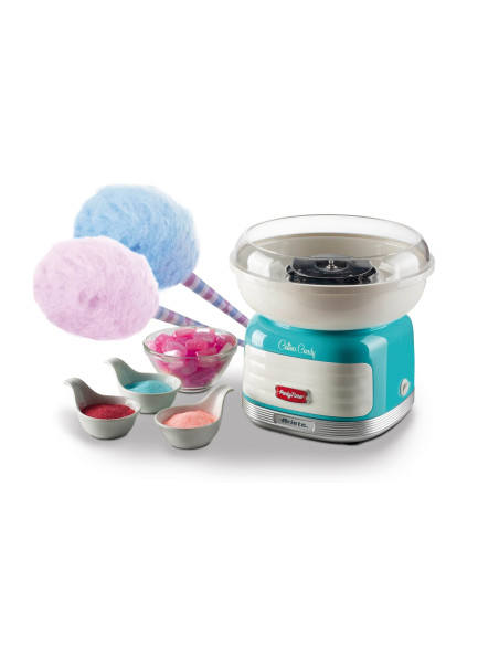 Ariete 2973 - Cotton Candy Party Time - Macchina per Zucchero Filato compatibile con zucchero semolato e caramelle dure - 500 Wa